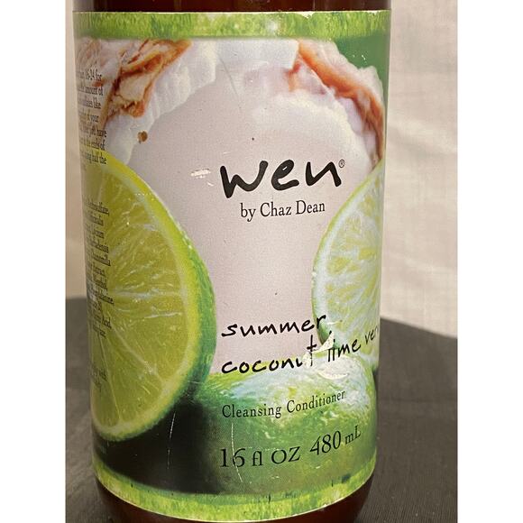 Wen by Chaz Dean Cleansing Conditioner 16oz SEALED Summer Coconut Lime Verbena - Picture 8 of 9
